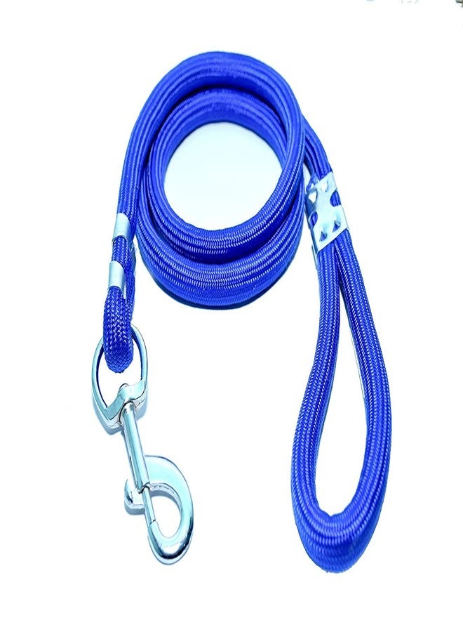 KittuPet طقم طوق خنق للكلاب من الفولاذ المقاوم للصدأ عالي الجودة من KittuPet، مصنوع من النايلون، سهل التحكم، مزود بمشبك، وحزام صدر للكلاب، وحبل تدريب متين منسوج يدويًا. (كبير، أزرق-أسود) - Image 3